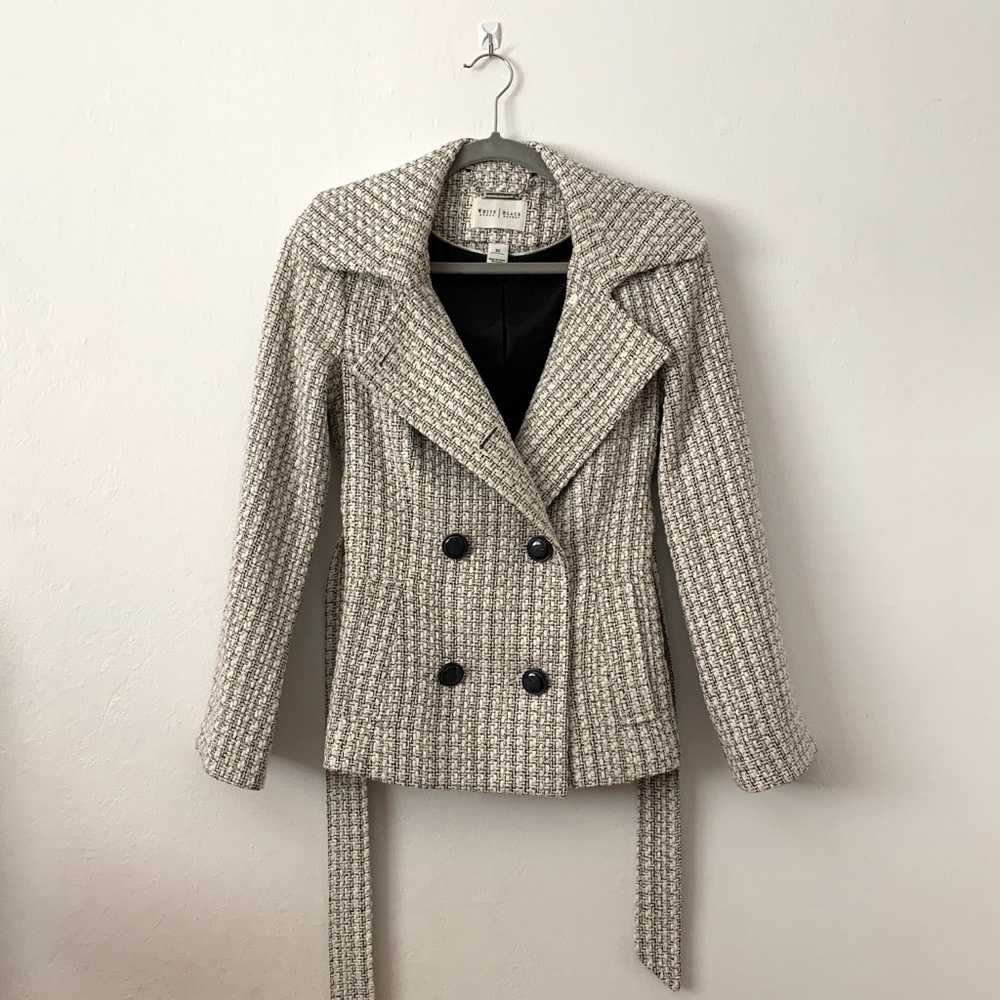 Black house white market pea coat